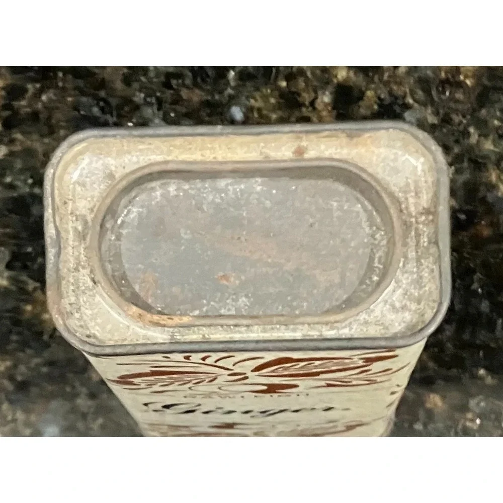 Vintage W. T. Rawleigh Co. Metal Spice Tin ~ Ginger 3 oz. ~ Freeport, IL